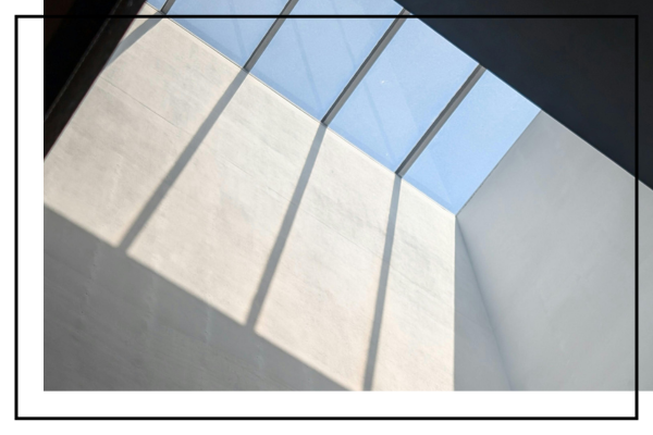 skylight with shadows